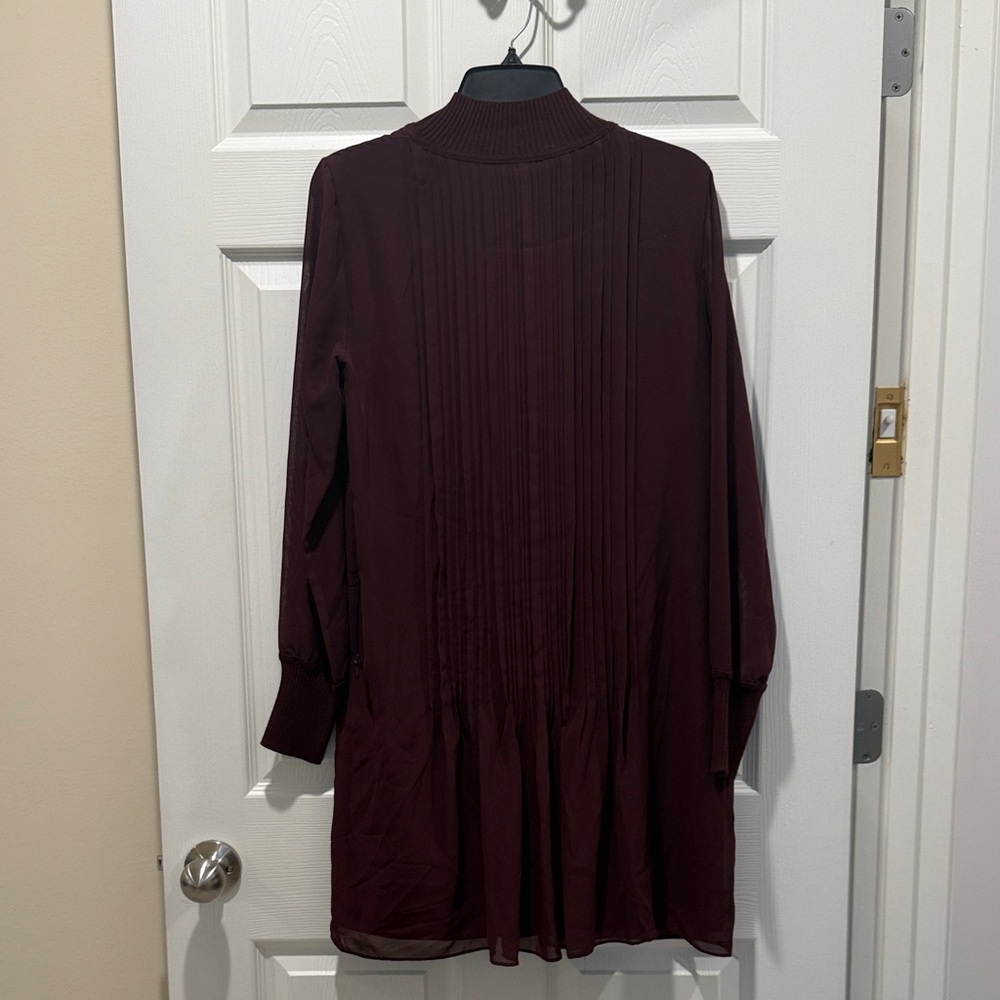 Club Monaco Deep Red Knit Sweater